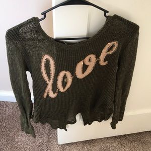 Thin sweater LOVE TOP S
